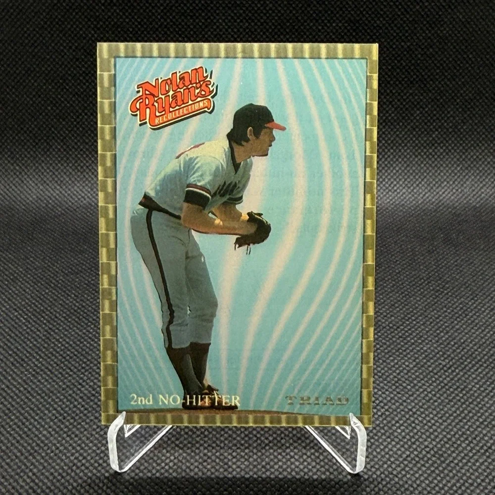 Nolan Ryan 1993 Triad Whataburger Holo 2nd No-Hitter Angels